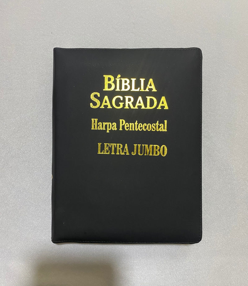 Bíblia Sagrada Letra Jumbo com Zíper